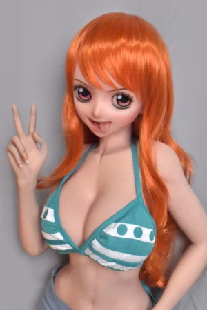 Nami - One Piece Anime Fantasy Hentai Figures Sex Doll With Silicone Head